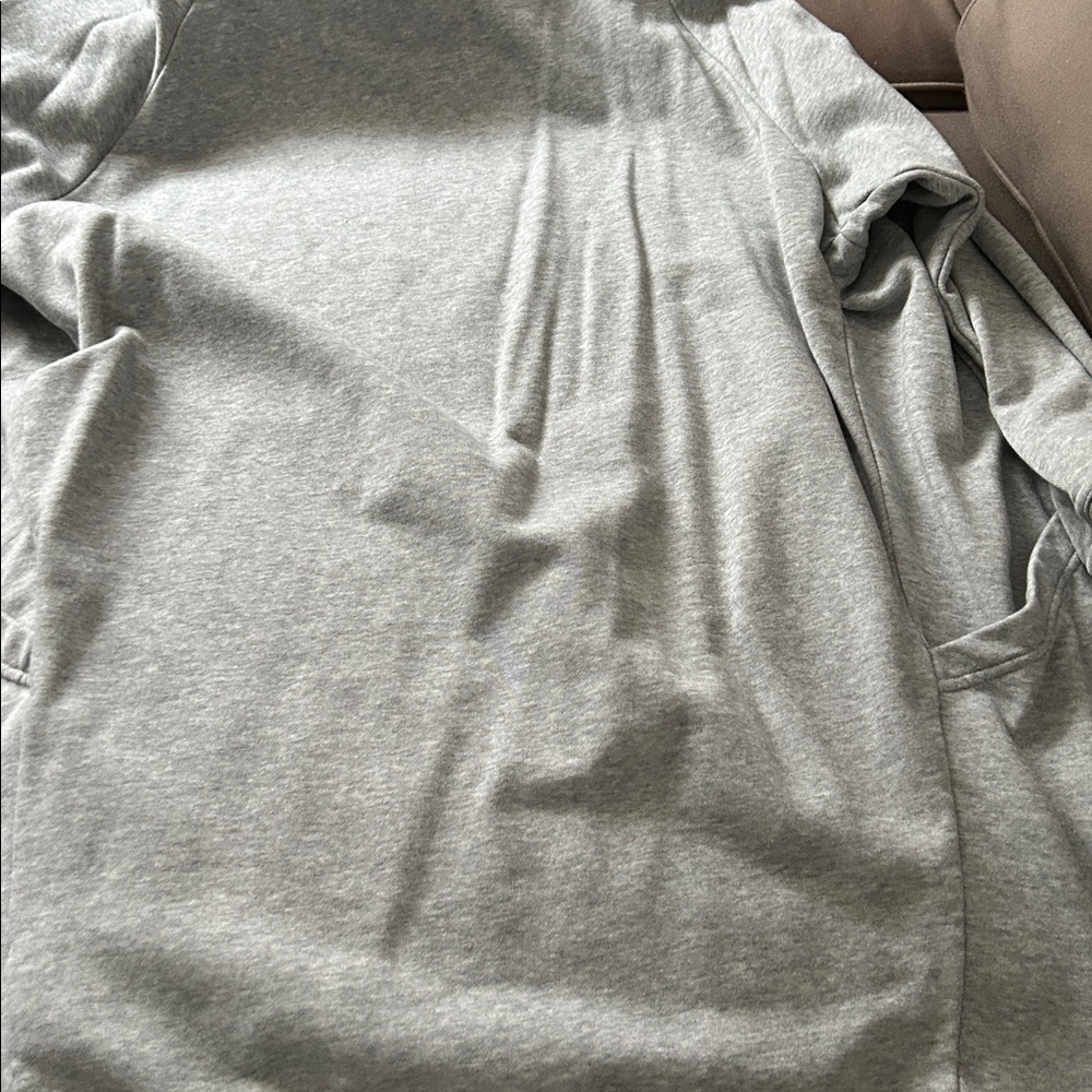 Nike Light Gray Open-Front Jacket - Picture 4 of 5